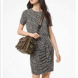 Michael Kors Camo Matte-Jersey Dress (NWT)